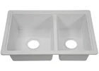 Lippert 809030 25" X 17" Double Bowl Sink - White New. Price: $159.11.