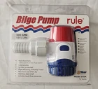 Rule 500 Gph Bilge Pump 12V 25DA New. Price: $40.00.