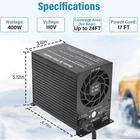 400W Boat Engine Compartment Heater Marine Bilge Rv Camper Thermostat New. Price: $58.88.