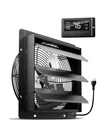 Hg Power 12 Inch Attic Fan With Thermostat, 971 Cfm Shutter Exhaust ... New. Price: $169.86.