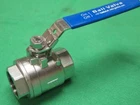 Gem 1-1/2" Ball Valve 316 Stainless Steel 1000 Wog Full Port Marine Female Ends New. Price: $89.95.