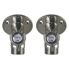 Scandvik Chrome Plated Stainless Steel Cold Water Angled Washdown Faucet New. Price: $161.60.