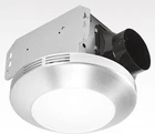 Homewerks 7117-01-BN 80CFM Ceiling Bathroom Exhaust Fan Led Light Brushed Nickel Open. Price: $55.99.
