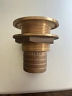 Groco Bronze Hose Barb Thru-hull Fitting 1-1/2" HTH-1500 Sailboat Marine New. Price: $55.00.