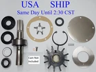 Sea Water Pump Rebuild Kit With Shaft 824-0020 Fits Jabsco 6400-0004 7420-0004 New. Price: $314.95.