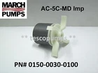 March 0150-0030-0100 Impeller For AC-5C-MD & LC-5C-MD New. Price: $42.00.