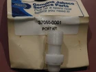 Jabsco 37050-0001 Threaded Outlet Port W/ Check Valve Genuine Oe New Fast Ship!!. Price: $27.99.