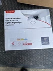 Orein 110CFM Bathroom Exhaust Fan Led Light & Night Open Box. Price: $55.00.