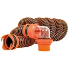 Camco 39859 Rhino Extreme Sewer Hose Kit Swivel Fitting 4 1 Elbow Caps New. Price: $73.12.
