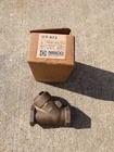 Nibco T-473 Bronze Check Valve 1" Brand New Nos. Price: $89.99.