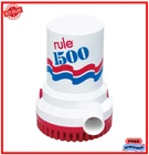 Rule 02 1500 Gph Bilge Pump Submersible 12 Volt. New - Sale Free Shipping. Price: $95.50.