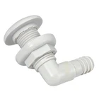 Johnson Pump Thru-hull Connector 3/4" 90 White New. Price: $18.96.