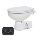 Jabsco Quiet Flush E2 Fresh Water Toilet Regular Bowl - 12V Soft Close Lid New. Price: $904.65.