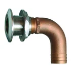 HTHC-1250-S Groco 1-1/4" 90 Degree Hose Thru-hull Fitting New. Price: $84.84.