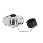 Whitecap C.p. Brass Outlet 2-3/4" Base 1" Depth P-2454C New. Price: $56.95.