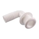 1-1/8 Inch One Nut Plastic 90 Degree Thru-hull Bilge Pump Hose Fitting For Boats New. Price: $16.99.