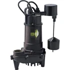 Eco-flo 1/2 Submersible Cast Iron Sump Pump ECD50V 856594003305 New. Price: $187.75.