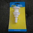 Thru Hull Fitting Seachoice 18011 Fits 1/2" Hose White Plastic Boat Hardware New. Price: $10.00.