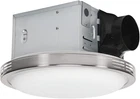 Homewerks Bathroom Fan With Led Light, 100 Cfm, Silent 2.5 Sones, Nickel Trim New. Price: $238.99.