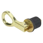 Moeller Marine Snap-tite 1" D Brass Bailer Plug New. Price: $14.82.