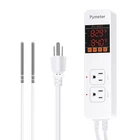 Digital Temperature Controller Dual Probe 10A 1200W For Terrarium Heat Mat Fan New. Price: $47.58.