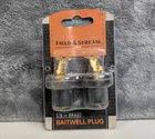 New Field & Stream Baitwell Plug 5/8" Brass Adjusts And Seals Tight 2 Pack. Price: $6.00.