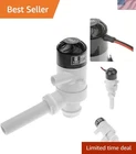 800 Gph Thru-hull Livewell Pump 3/4 Inch Hose Outlet Straight Or Angle Moun... New. Price: $53.59.