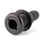 T-h Marine Thru-hull Fitting 3/4" Hose Black #TH-750-DP New. Price: $6.05.