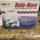 RM2000A-24 Rule-mate Submersible Automatic Bilge Pump Gph Volt New. Price: $280.04.