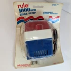 Rule 20A Bilge Pump 1000 Gph 12 Volt Submersible Usa New Open Package. Price: $74.99.