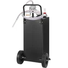 Vevor 30 Gallon Gas Caddy, Fuel Storage Tank With Wheels, Portable New. Price: $273.47.