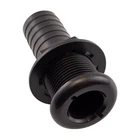 1-1/8 Inch Black Plastic Thru-hull Bilge Pump And Aerator Hose Fitting For Boats New. Price: $11.90.