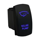 Bilge Pump 6M38B Rocker Switch Led Blue Marine Boat Car Waterproof On/off New. Price: $14.50.
