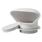 Sea Dog 727142-3 4" X 5-1/8" White Plastic Low Profile Snap-on Cowl Vent New. Price: $45.32.