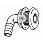 T-h Marine Thru-hull 3/4" 90-DEGREE White #TH-7592-DP New. Price: $8.06.