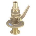 Perko 3-1/4" Flange To 3/4" Hose Straight Bronze Seacock New. Price: $280.88.