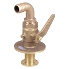 Perko 3-1/4" Flange To 3/4" Hose 90 Bronze Seacock New. Price: $307.66.