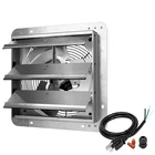 12" Aluminum Shutter Exhaust Fan 1620 Rpm, 940 Cfm, High-speed, Silver, Pack New. Price: $63.99.