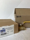 Matco-norca 759T03 Ips Full Port 600 Wog Brass Ball Valve 1/2 Qty In BOX-15 New. Price: $89.99.