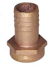 Groco Hose Barb Pipe Adapter Bronze 1-1/2" X New. Price: $49.99.