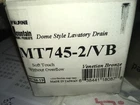 Mountain Plumbing Lavatory Drain MT742/VB Ez-click Push Up Open. Price: $19.09.