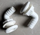 Marine Fitting White 90DEG " Barb TH-7592-DP (2PACK) New. Price: $15.99.
