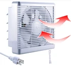 10" Window Shutter Exhaust Fan, 406CFM 35W Wall Mount Bathroom Vent 11.6X11.6 New. Price: $57.99.