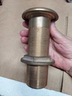 Groco 1-1/2" Bronze Extra Long Thru-hull Fitting W/nut THXL-1500-W (7-SA2) New. Price: $68.00.