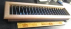 Dometic Msi. 4"X16" Cherry Wood Louvered Vent Grille 217220054+ 16X4VH Chr/brz New. Price: $34.00.
