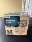 Camco 41541 Portable Toilet 5.3 Gallon For Rv Camping Boating Outdoor Travel Nib New. Price: $115.00.