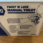 Jabsco Manual Standard Marine Toilet, Regular Bowl With Twist 'n' Lock New. Price: $222.00.
