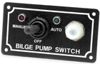 Shoreline Marine SL52268 Bilge Pump Switch 3-WAY Panel 12V, 10 Amp New. Price: $15.99.