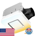 Orein Bathroom Exhaust Fan Light 100 Cfm 1.5 Sones Quiet 1500LM New. Price: $126.26.