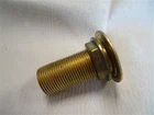 Perko 3/4" Thru-hull Fitting With Pipe Thread Brass Marine Boat New. Price: $19.95.
